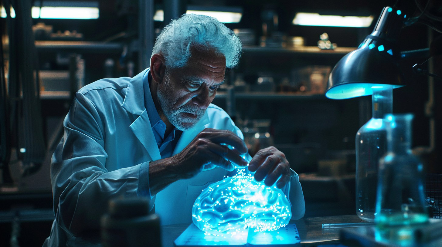Velázquez creating the artificial brain