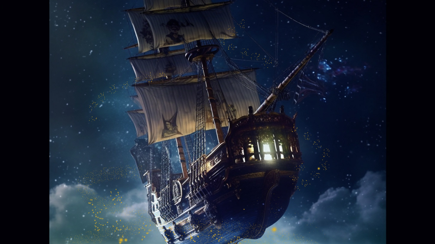 The Jolly Roger Flies