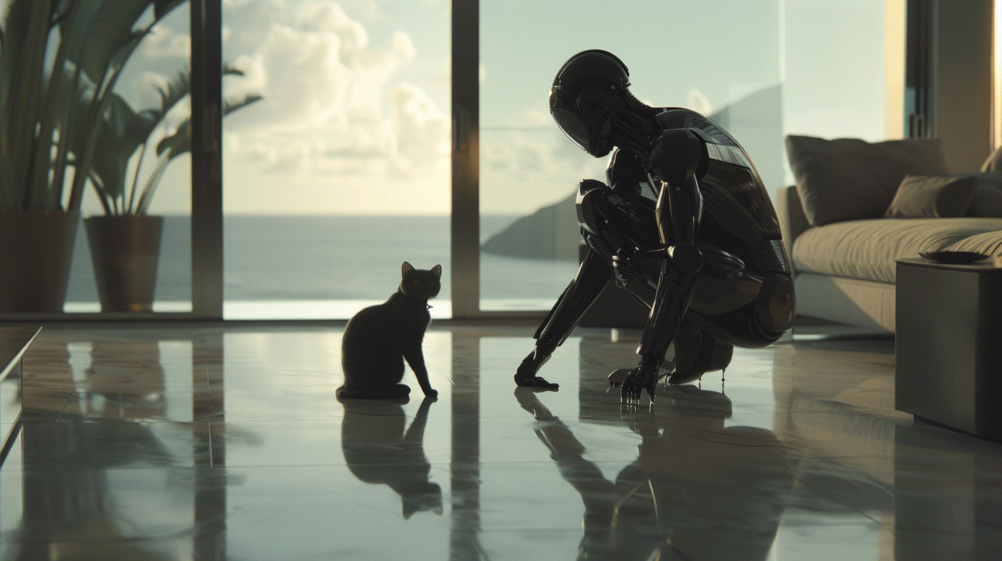 Nexus and Stoic the Cat