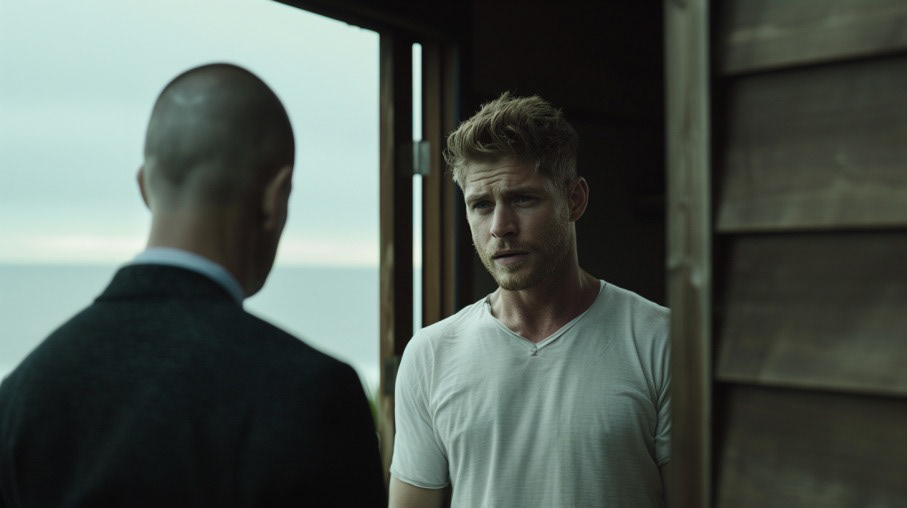 A secret agent visits Jessie to question him about the unidentified object that has landed in Oregon