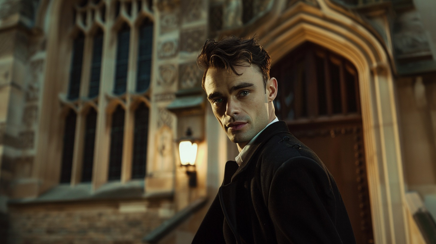 Adult Lucius at Oxford