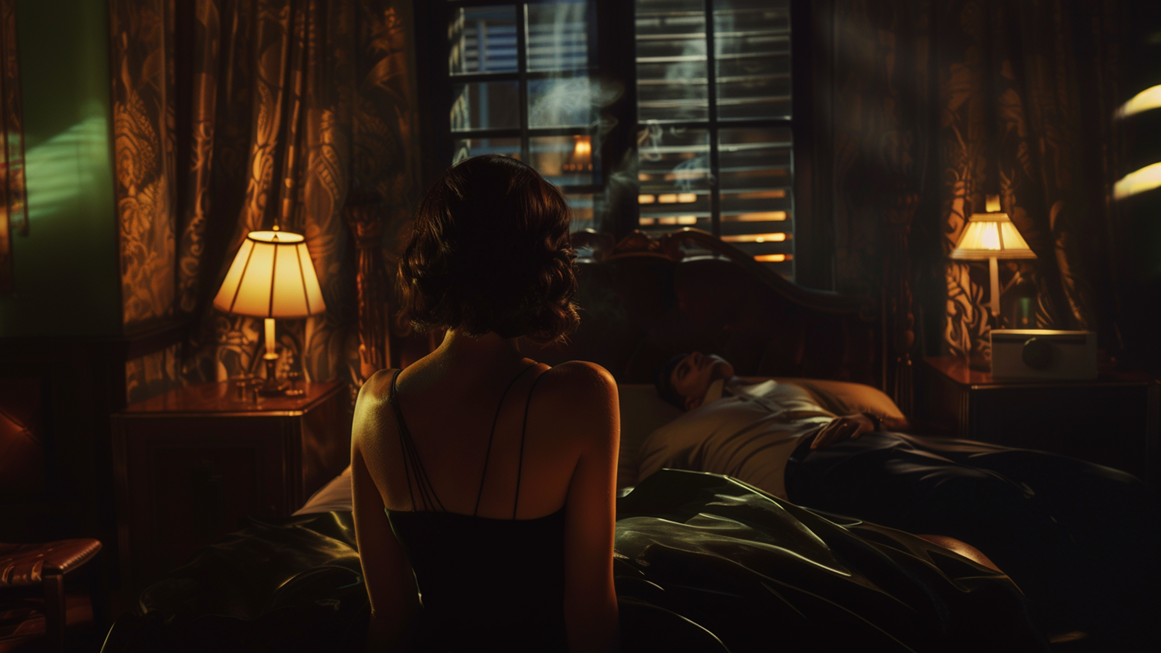 Amelia sleeps with Dante