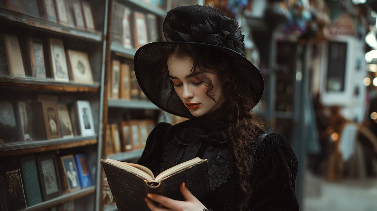Amelia discover's the newly published Bram Stoker's Dracula