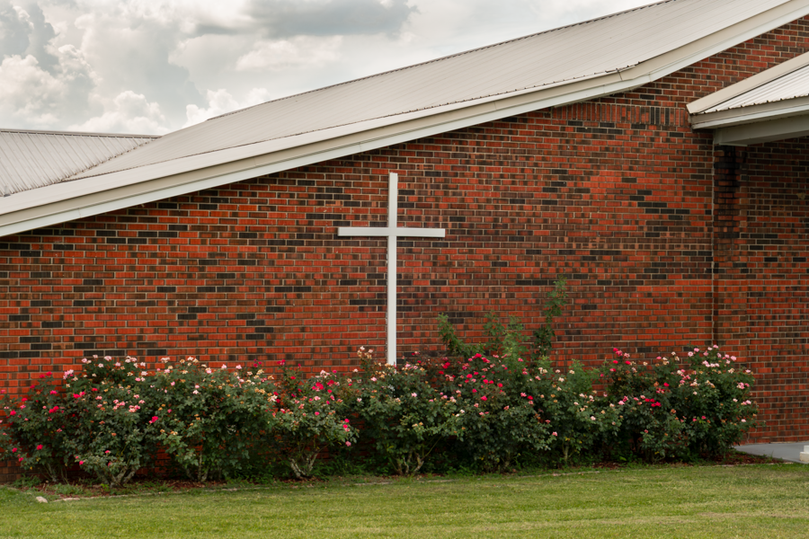 "New Harmony Baptist Church", Digital photography, 5.3" x 8", 2023