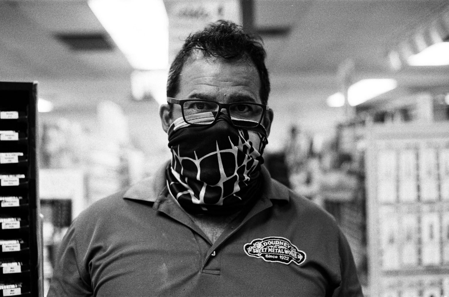 Yes Mask 34, Film Photography, 6" x 4"