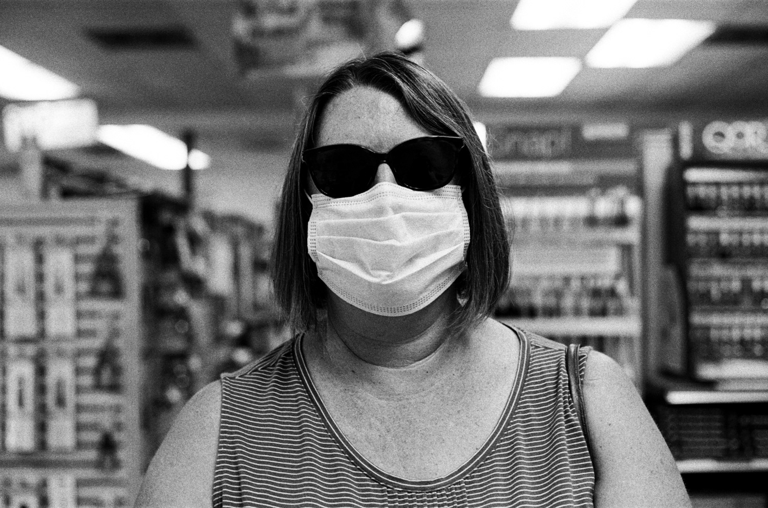 Yes Mask 38, Film Photography, 6" x 4"