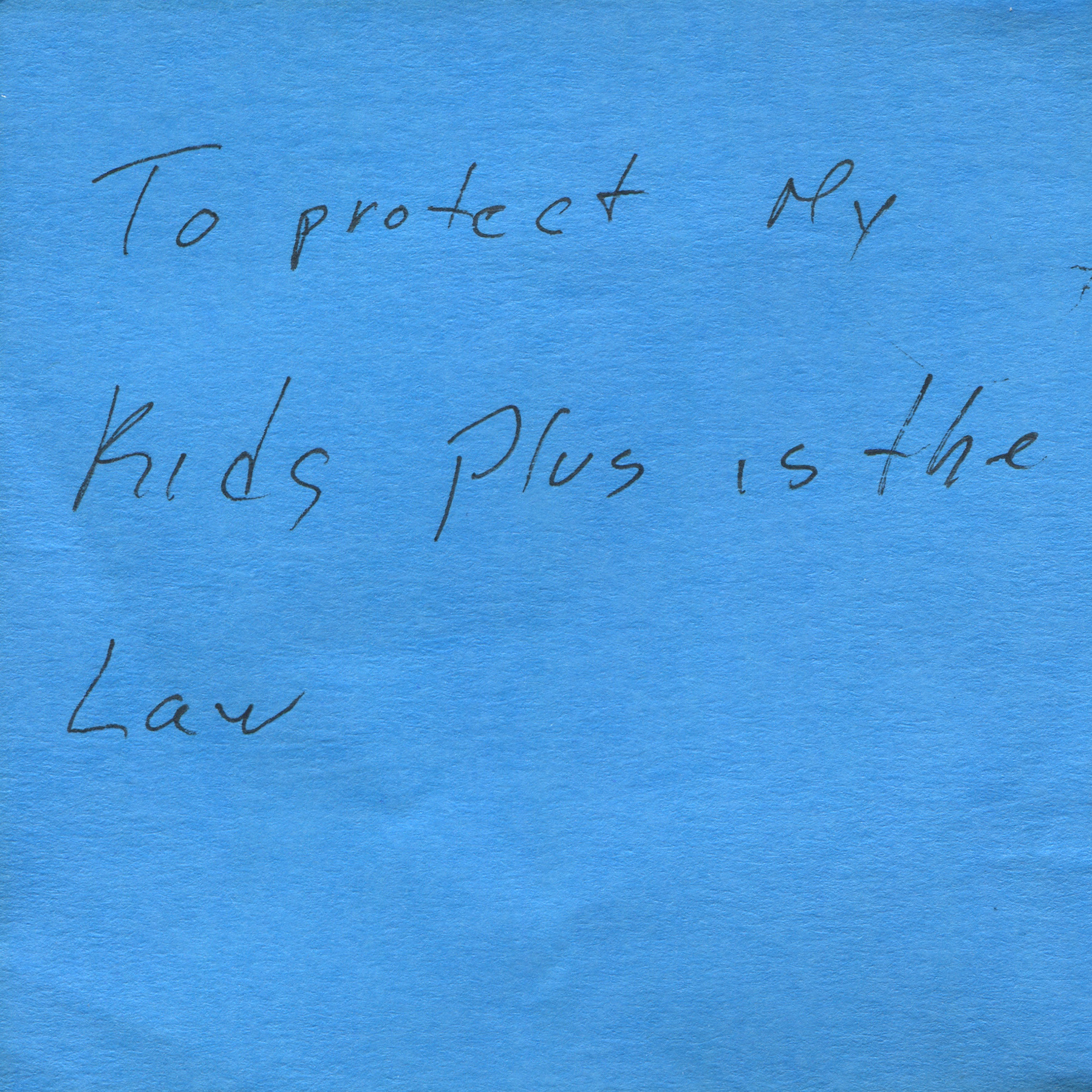 Response 51, Sticky Note and Pen, 3" x 3"