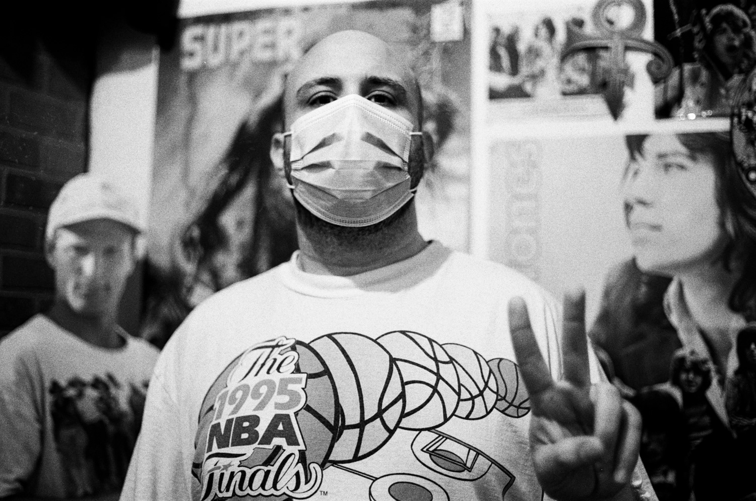 Yes Mask 13, Film Photography, 6" x 4"