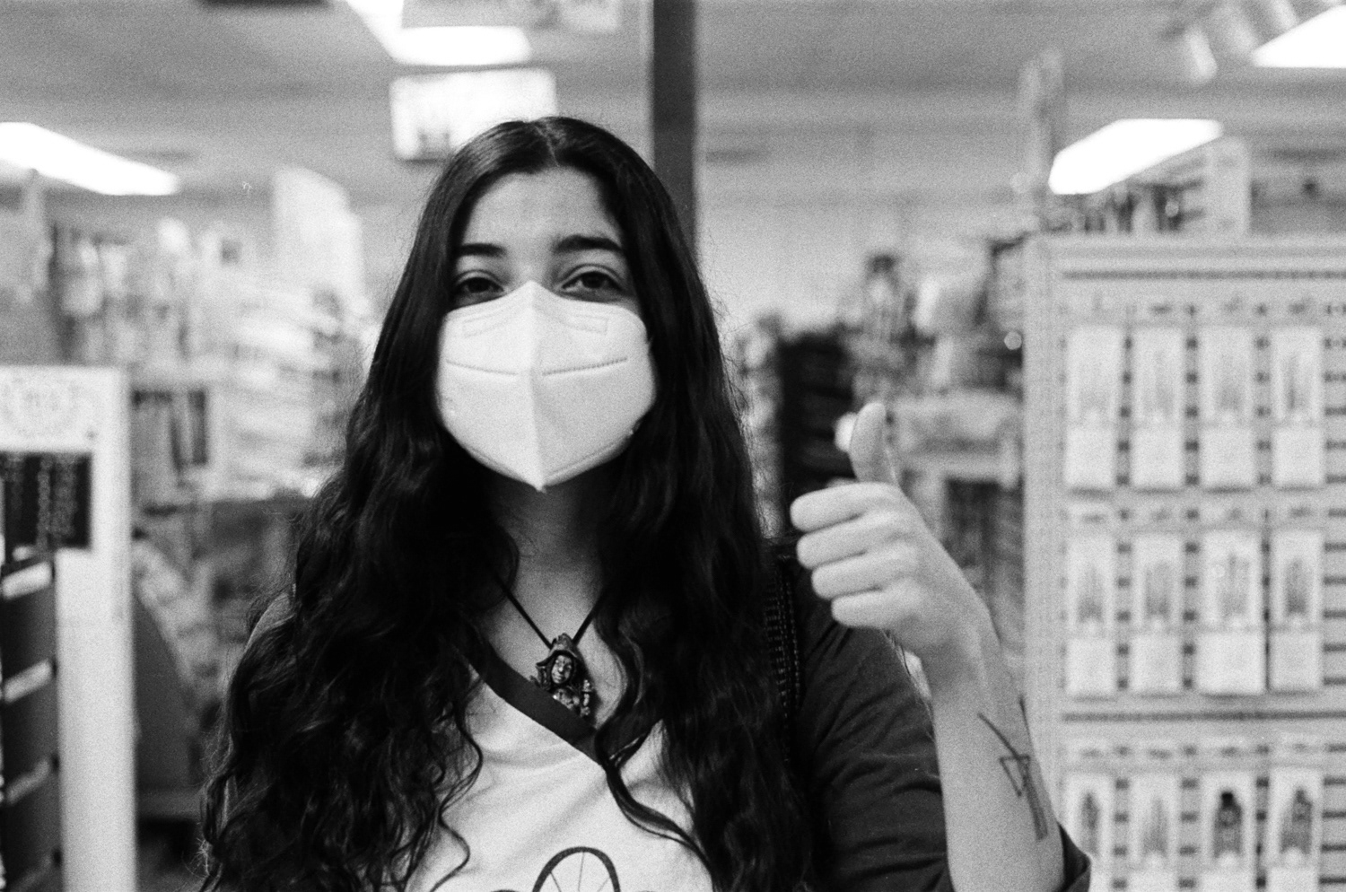 Yes Mask 17, Film Photography, 6" x 4"