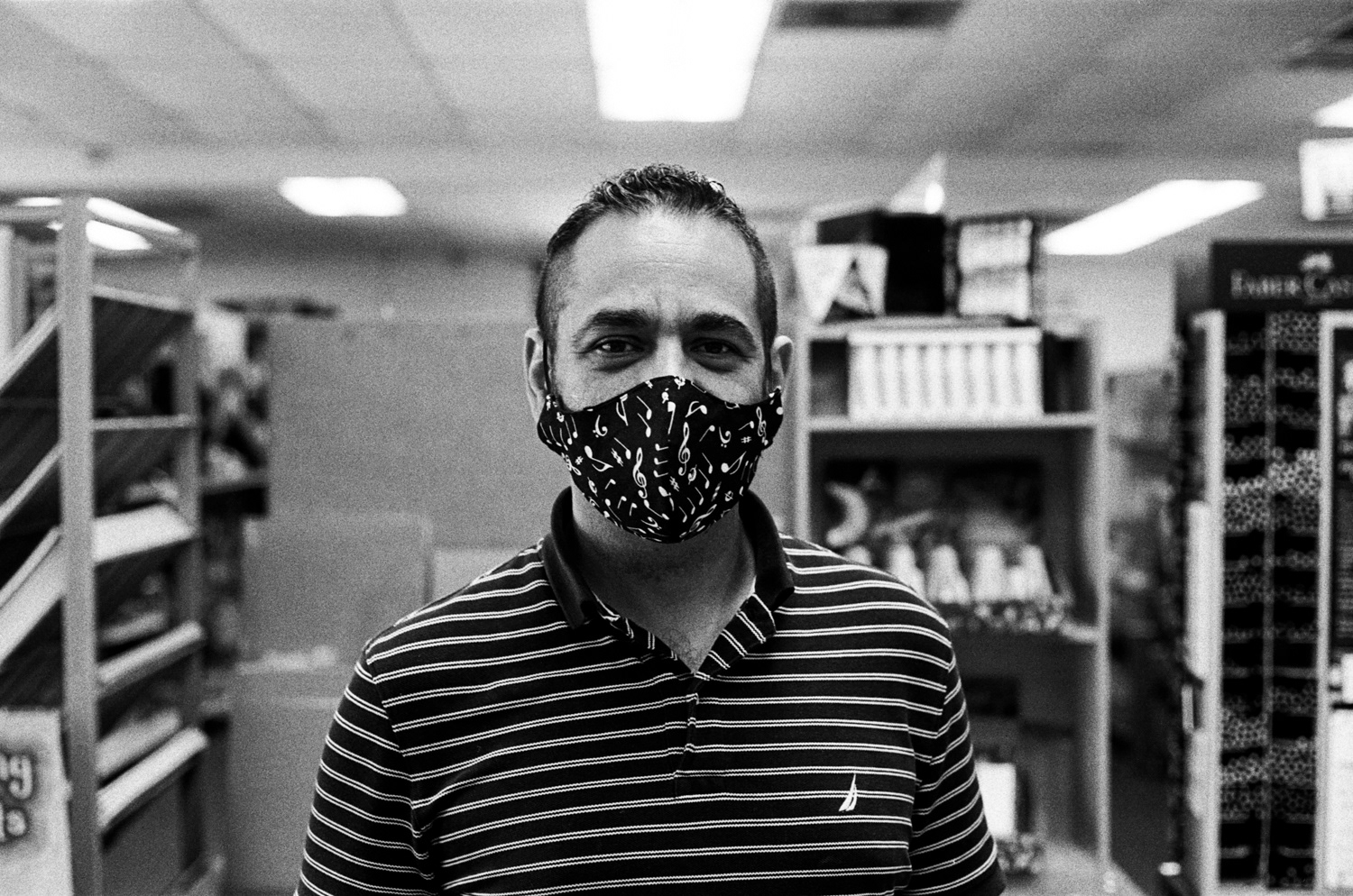 Yes Mask 20, Film Photography, 6" x 4"