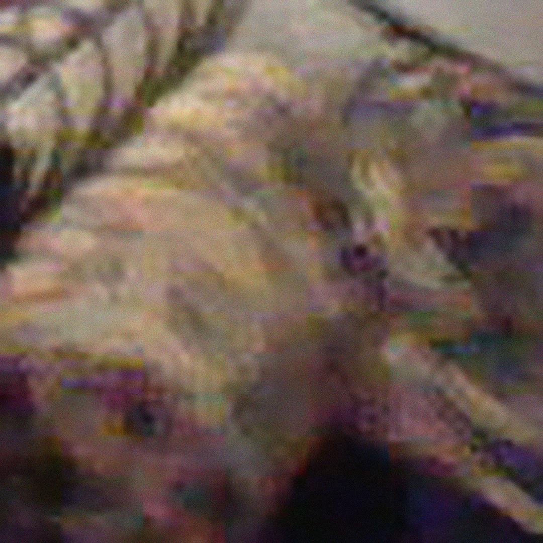 "Couch", Nintendo DSi digital photo, 15" x 15", Cir. 2009-2013