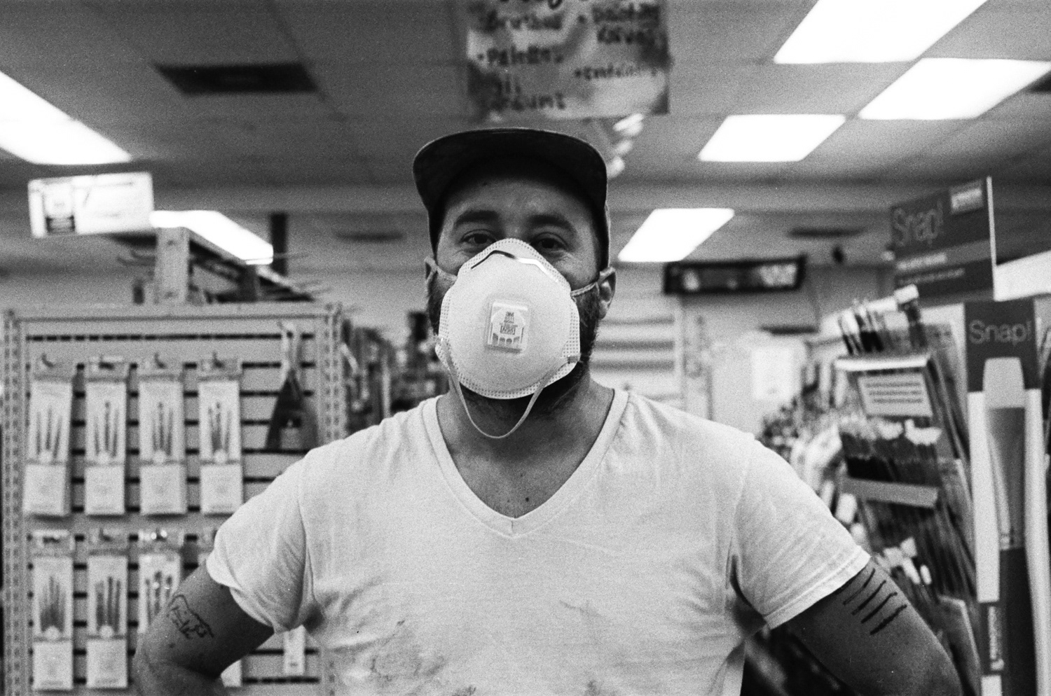 Yes Mask 16, Film Photography, 6" x 4"