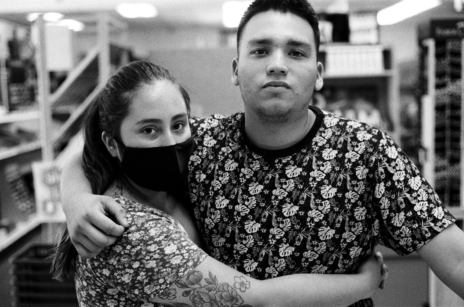 Yes/No Mask, Film Photography, 6" x 4"