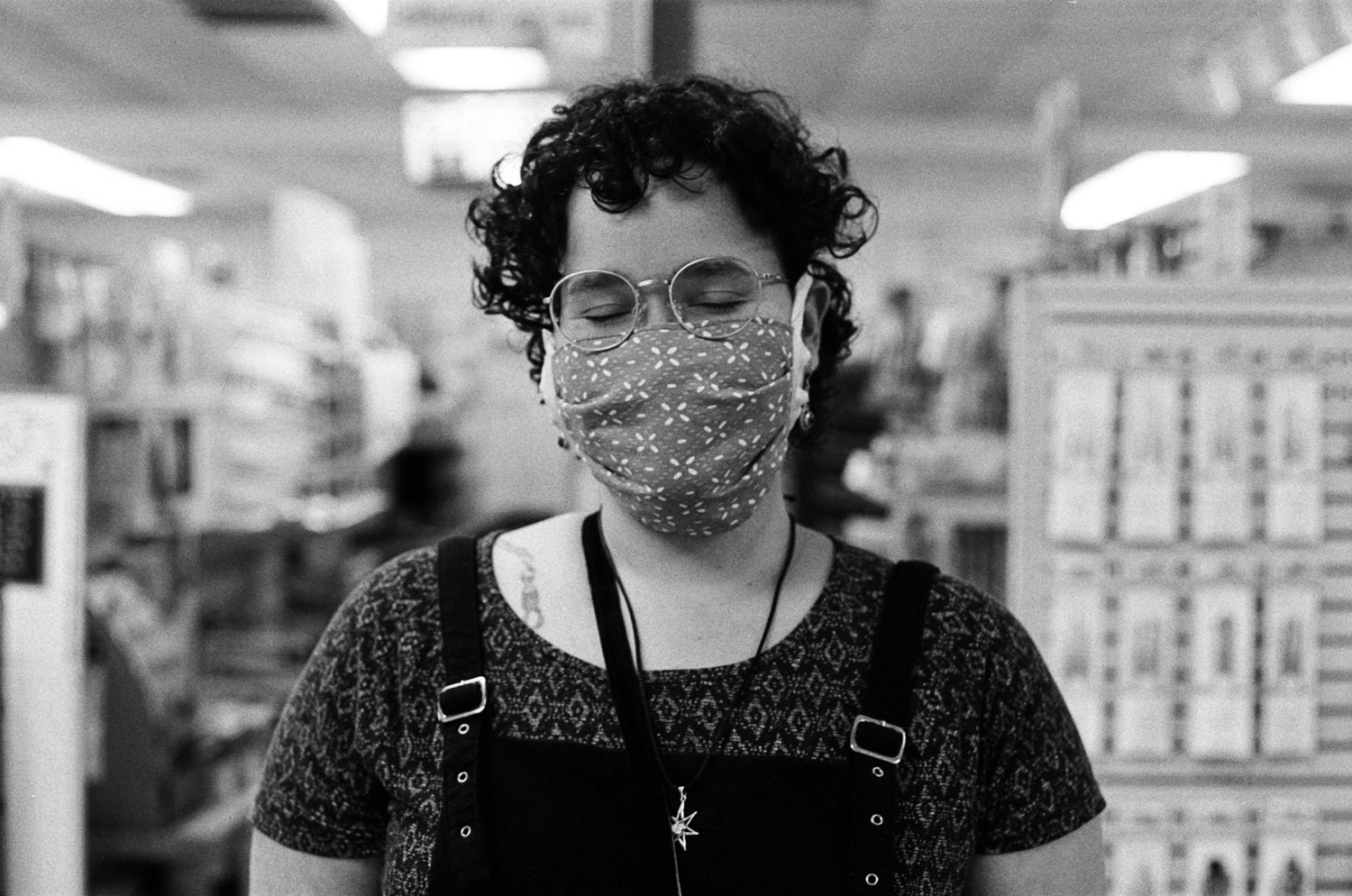 Yes Mask 27, Film Photography, 6" x 4"