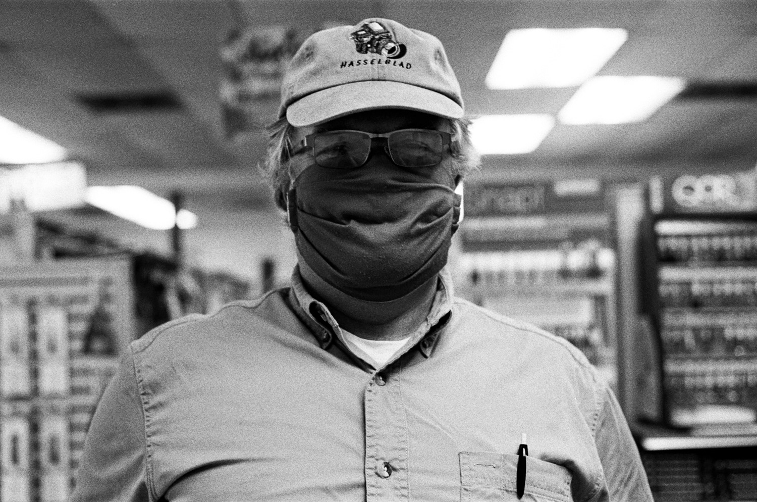 Yes Mask 37, Film Photography, 6" x 4"