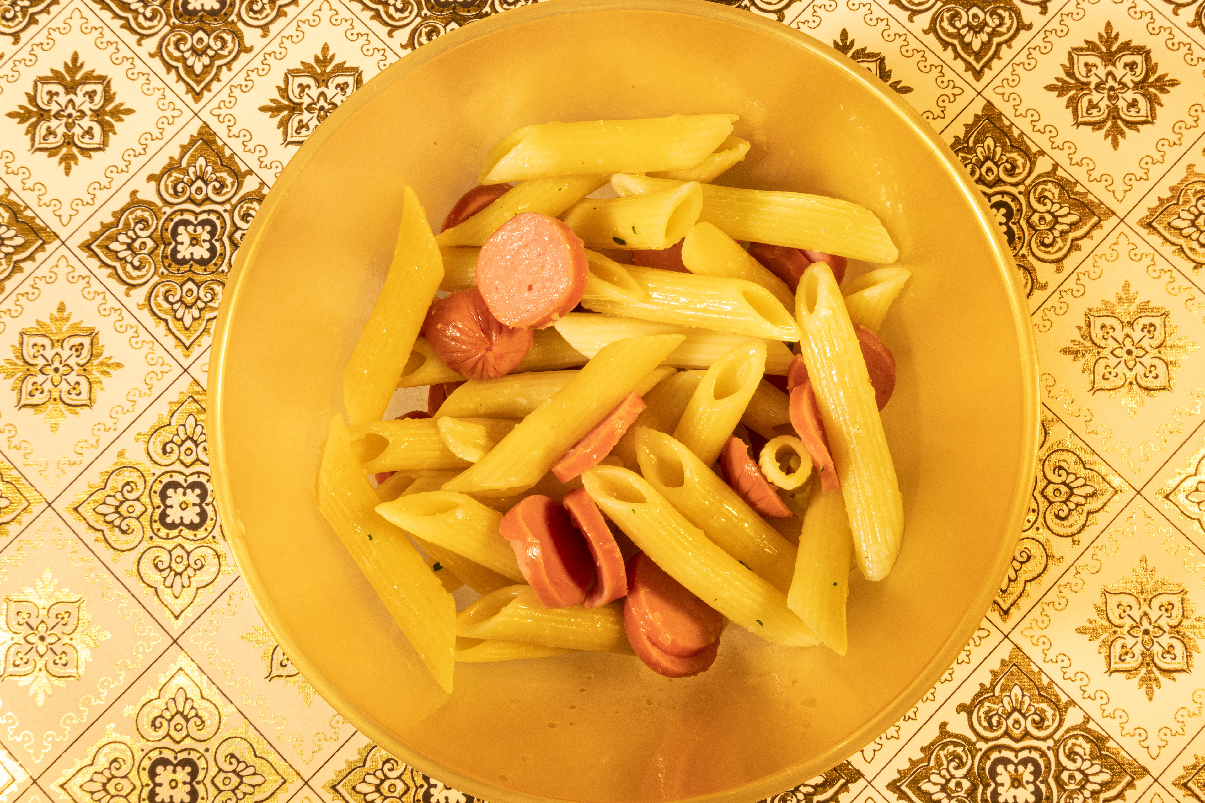 "Butter Noodles with Hotdogs" | Digital Photography | 13" x 10"