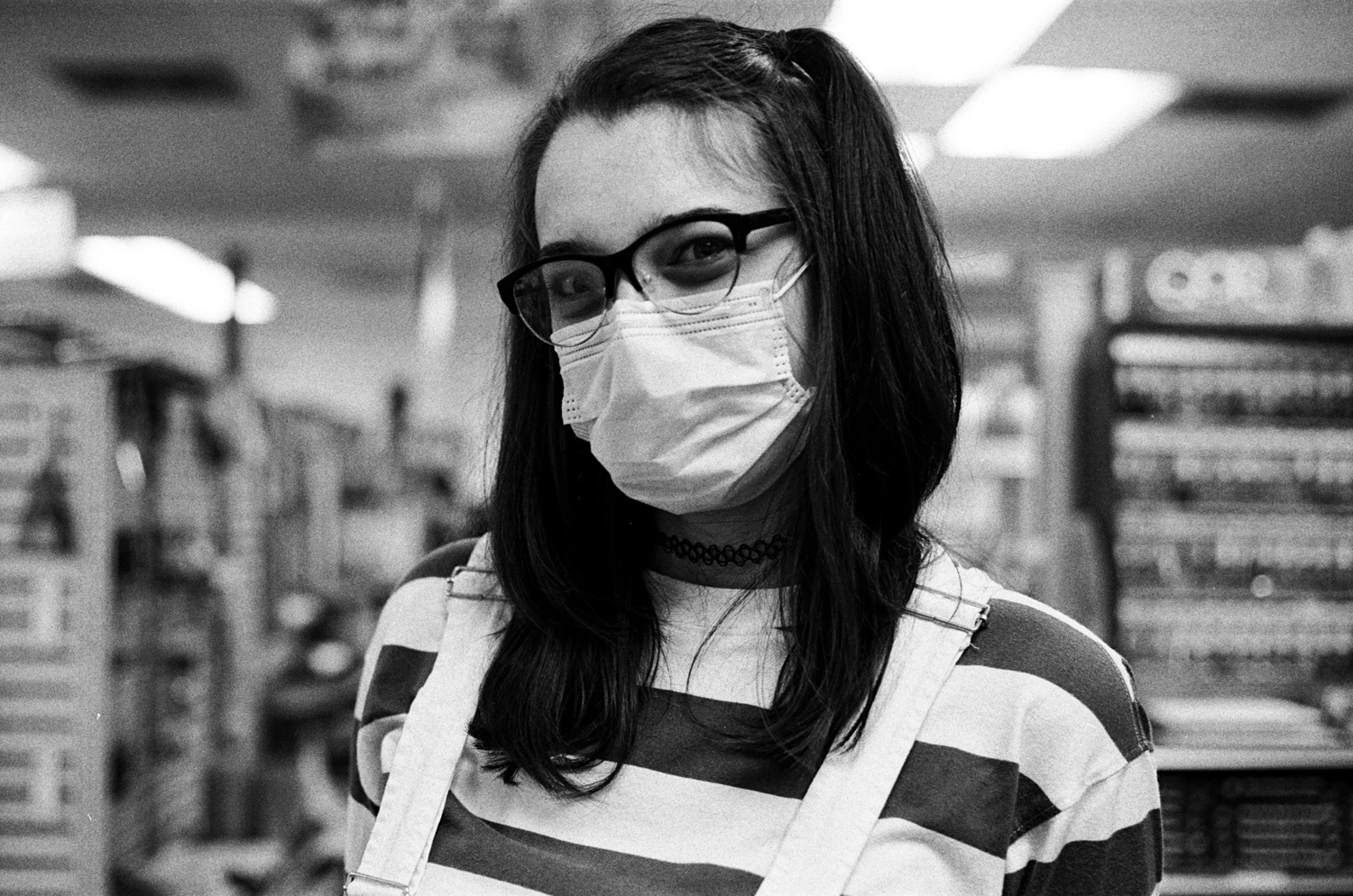 Yes Mask 21, Film Photography, 6" x 4"