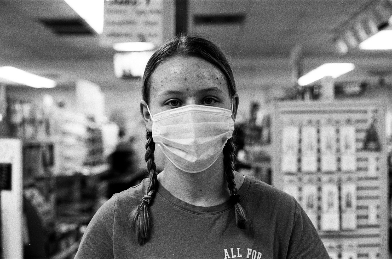 Yes Mask 14, Film Photography, 6" x 4"