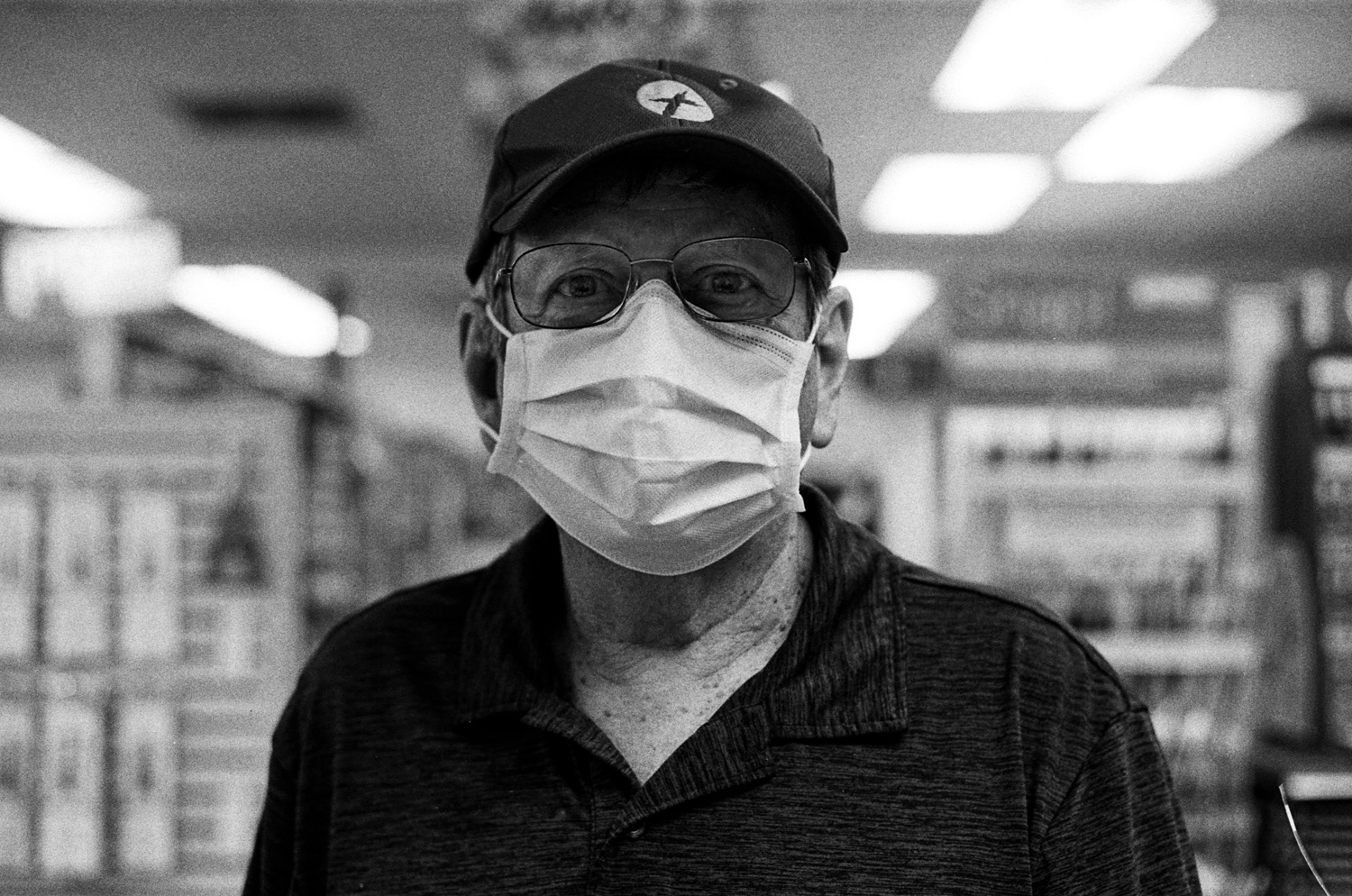 Yes Mask 4, Film Photography, 6" x 4"