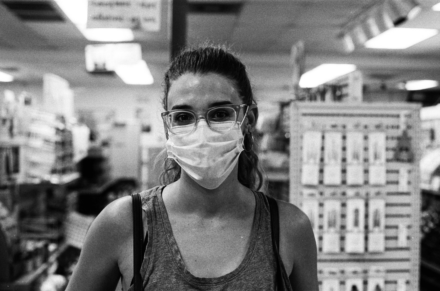 Yes Mask 19, Film Photography, 6" x 4"