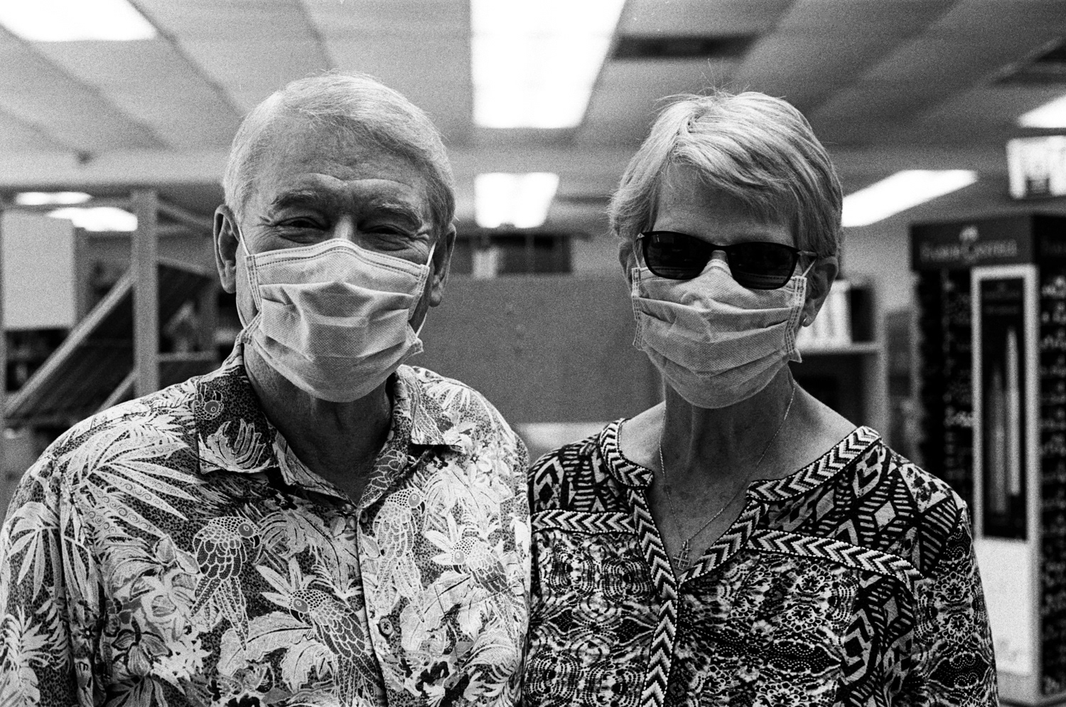 Yes Mask 2, Film Photography, 6" x 4"