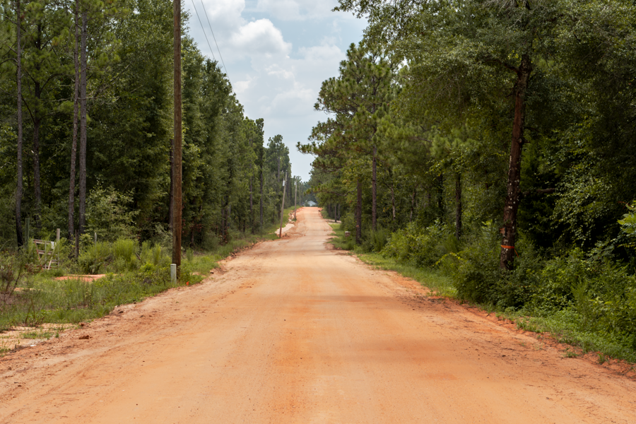 "Sexton Road - Mossy Head, FL", Digital photography, 5.3" x 8", 2023