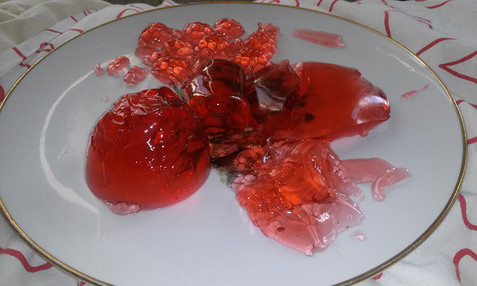 We cooked up some more gross stuff, all in the name of art