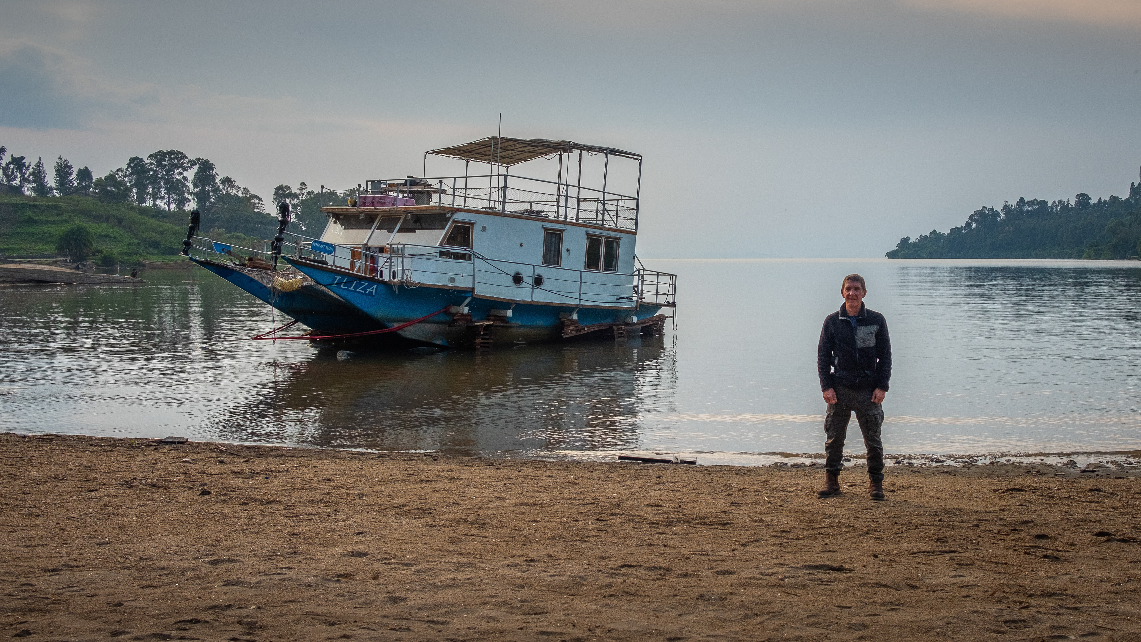 African Tourist Boat
