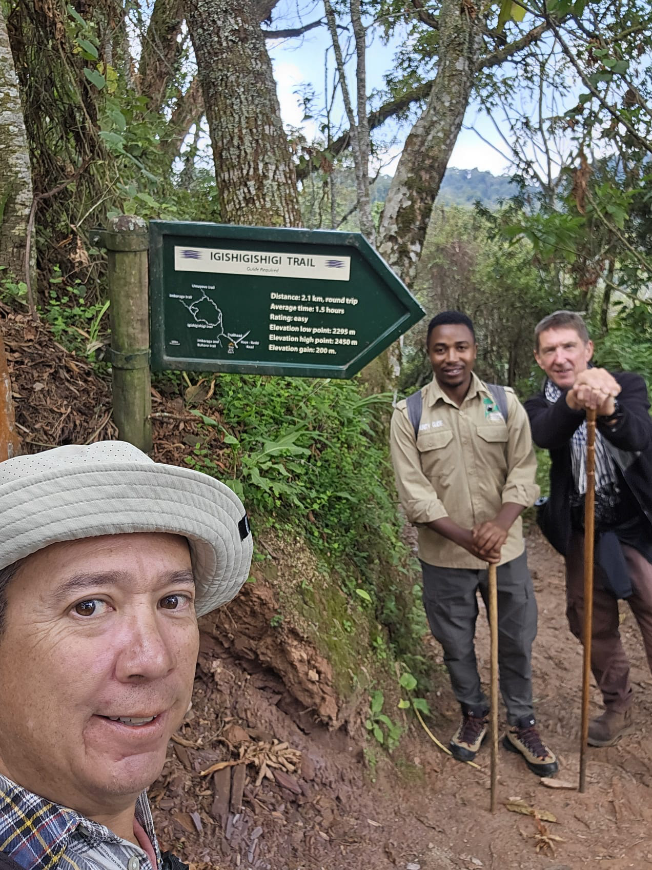 Tourists with Guide Ranger