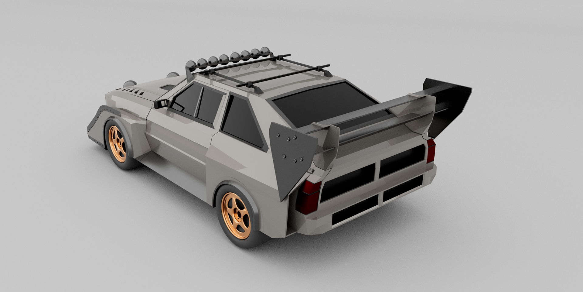 3/4 Render Rear