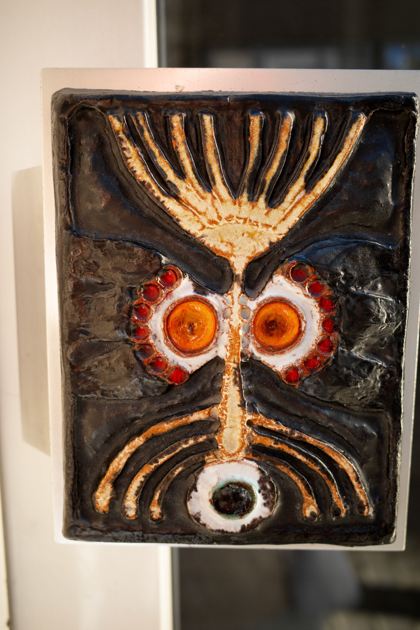 Ceramic door handle #2 / Rue du Prince Royal, Brussels