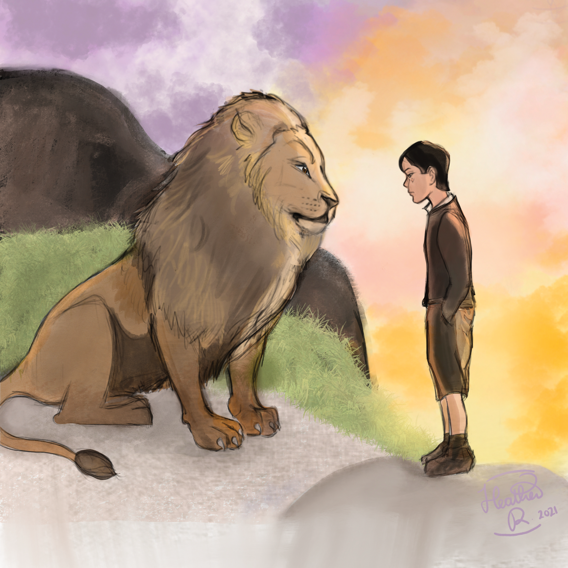 Aslan & Edmund
