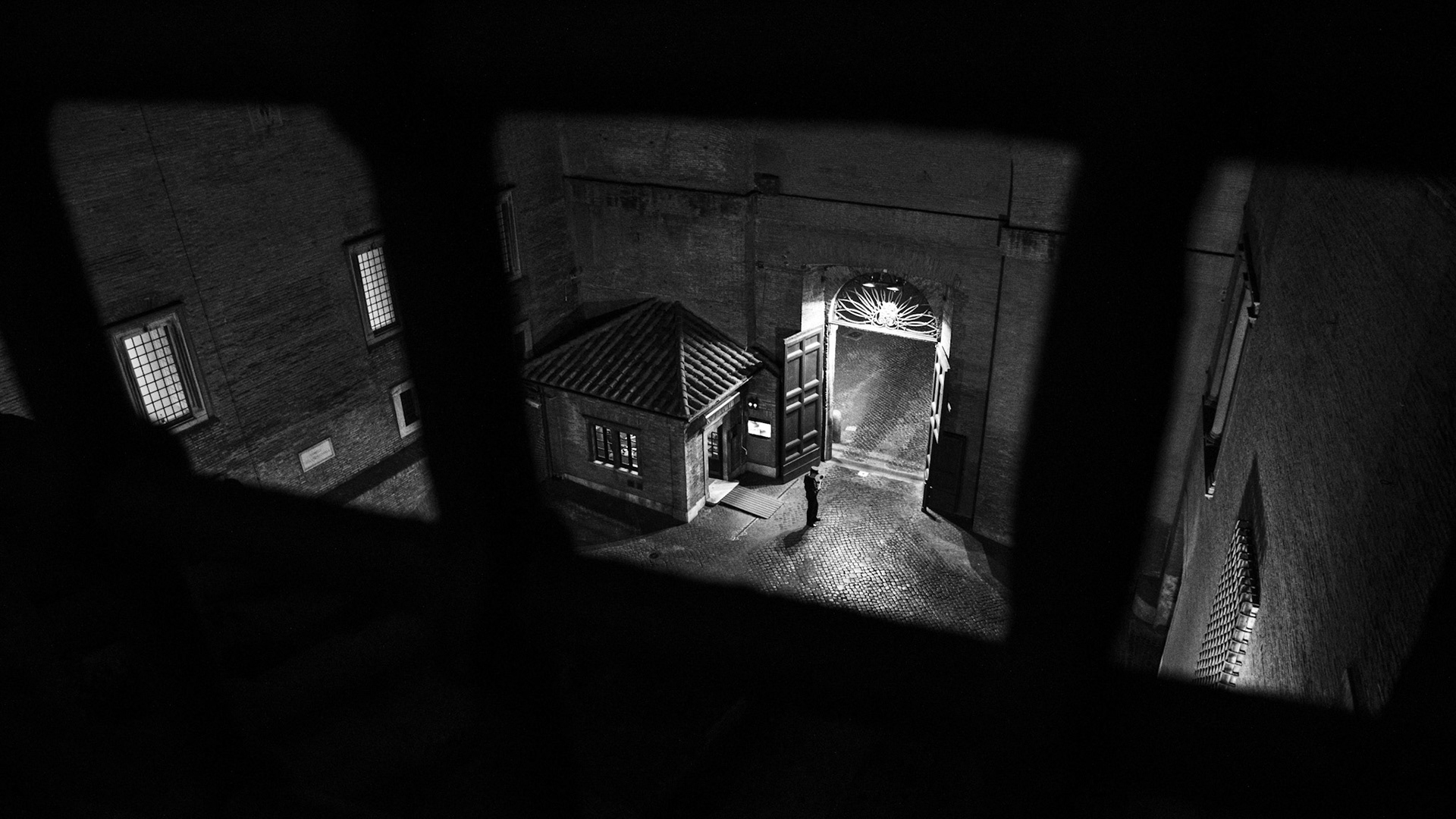 Guardia desde los Museos Vaticanos