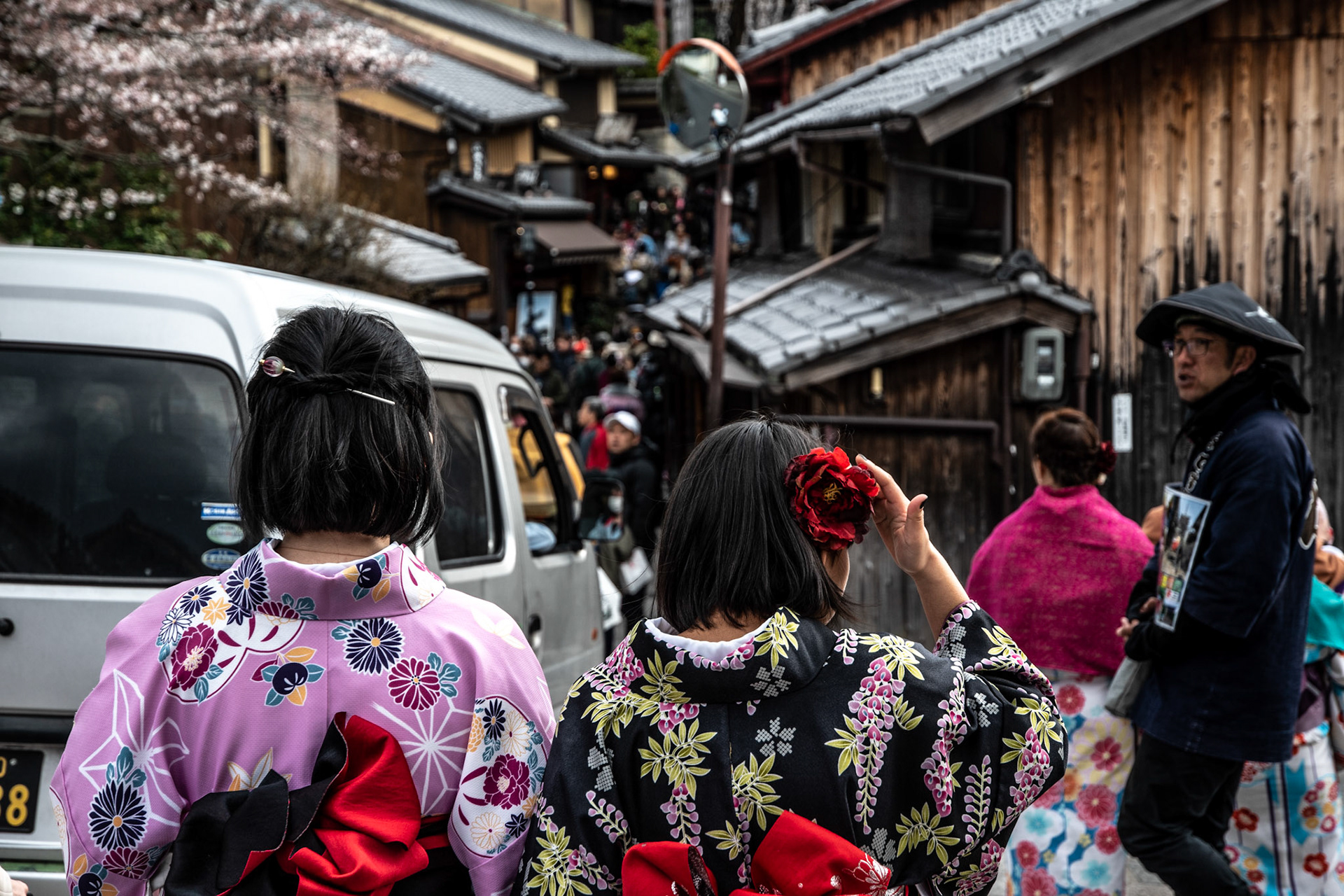 Calles primaverales - Kyoto, Japón