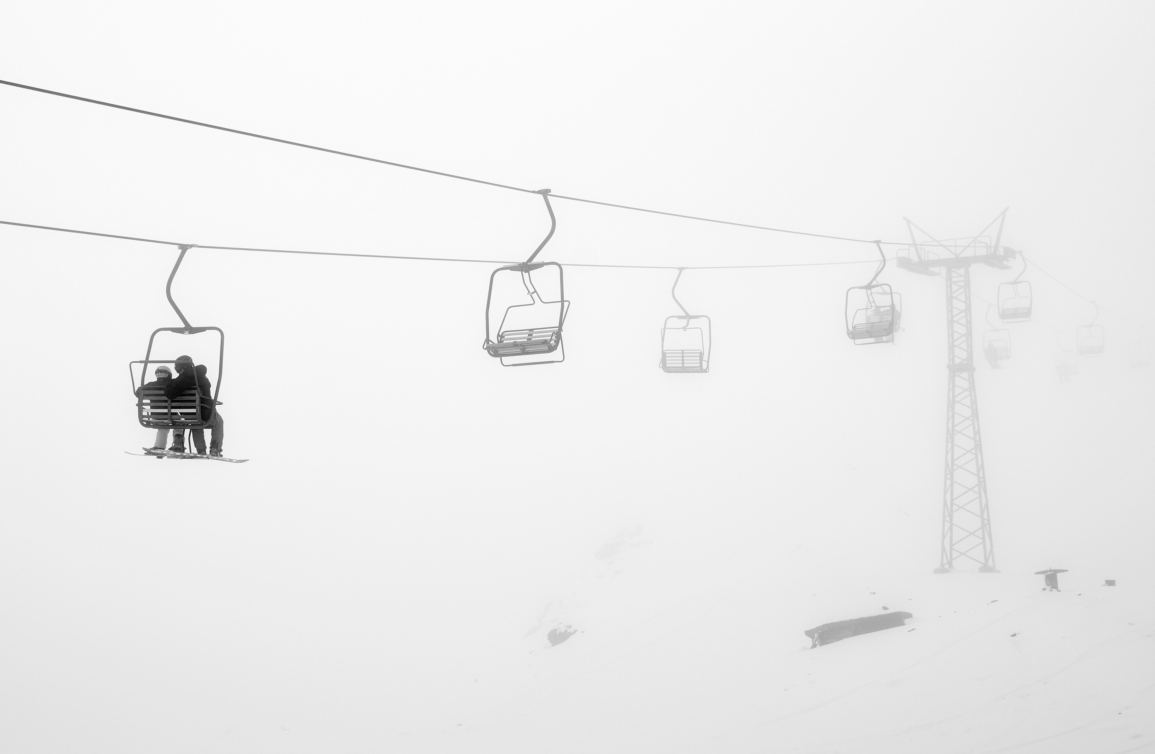 Blanco desconocido, Volcán Osorno