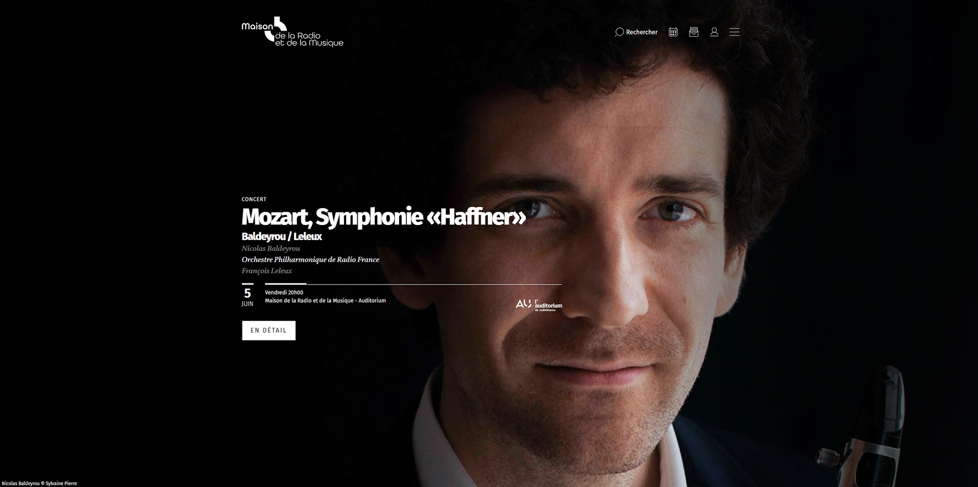 Nicolas Baldeyrou, Maison de la radio (2026)