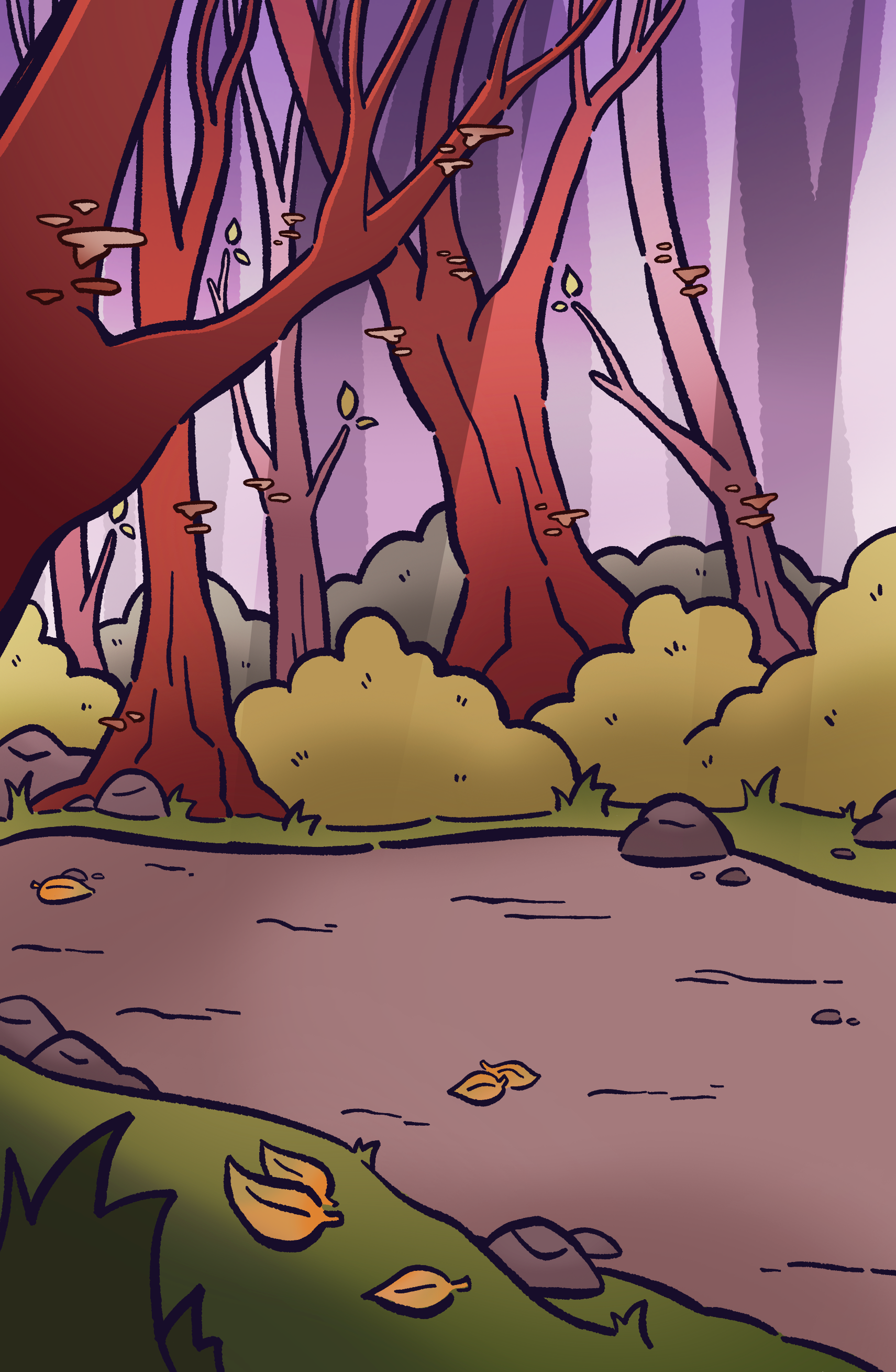 When you walk into a spider web