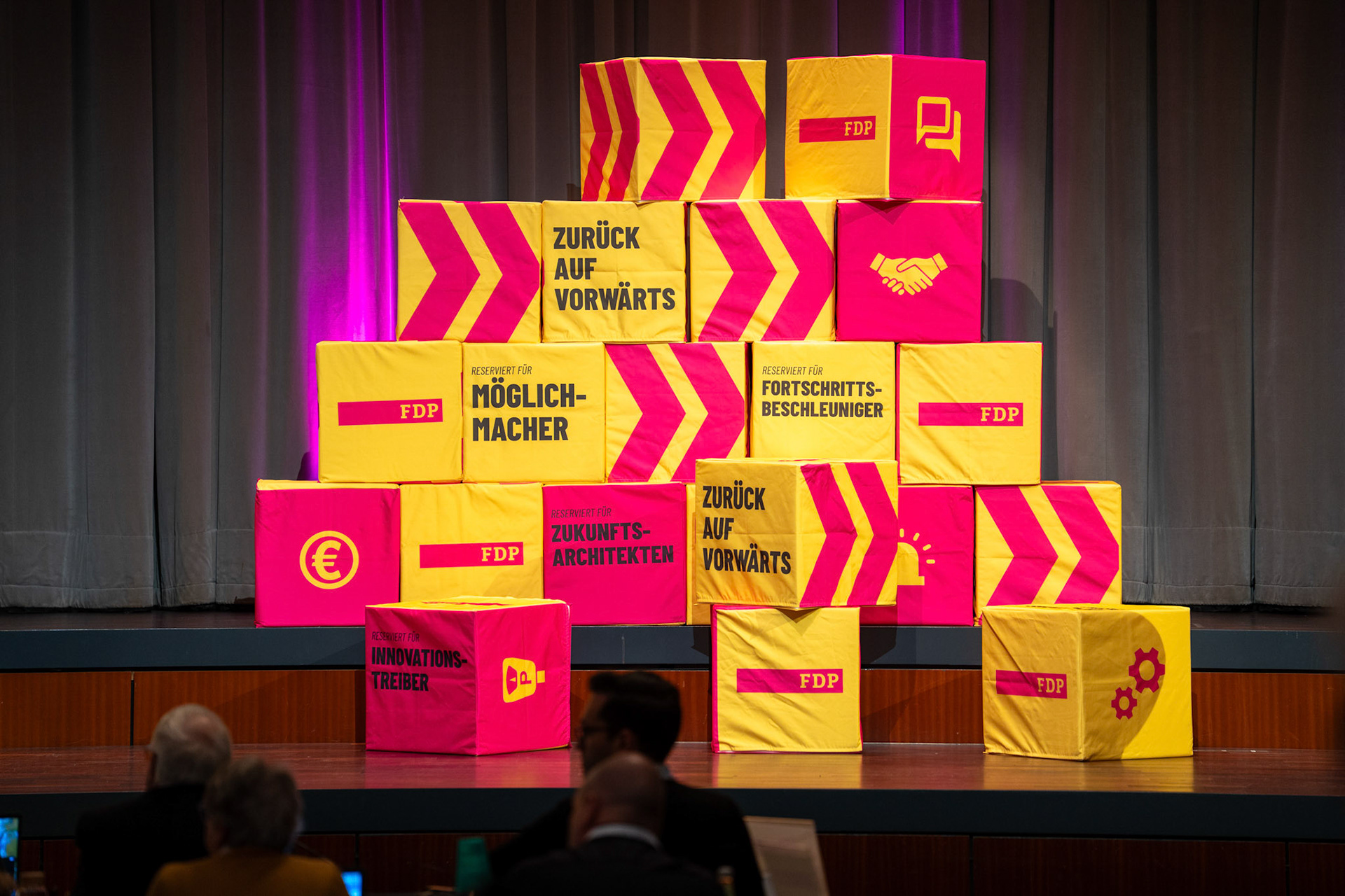 Am 5. Januar 2026 in Fellbach. Landesparteitag der FDP in der Schwabenlandhalle Fellbach.