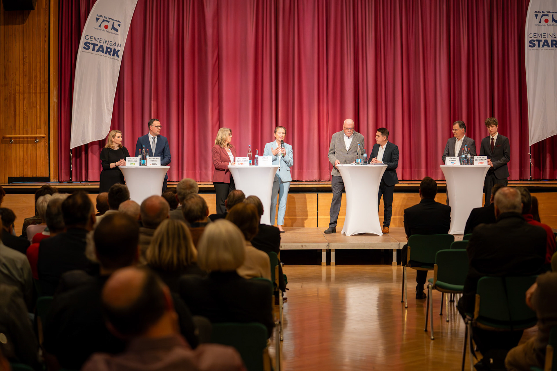 Podiumsdiskussion in Winnenden