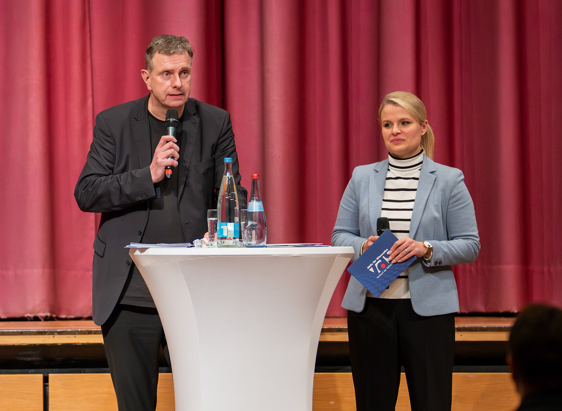 Klaus-Martin Pfleiderer und Saskia Sommer