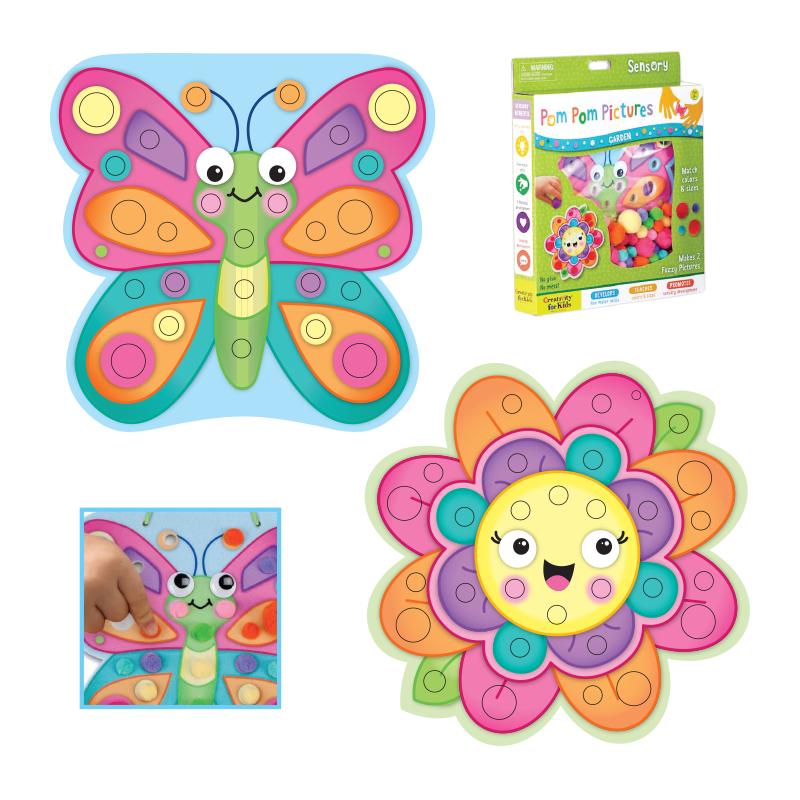 Creativity for Kids Pom Pom Pictures Garden