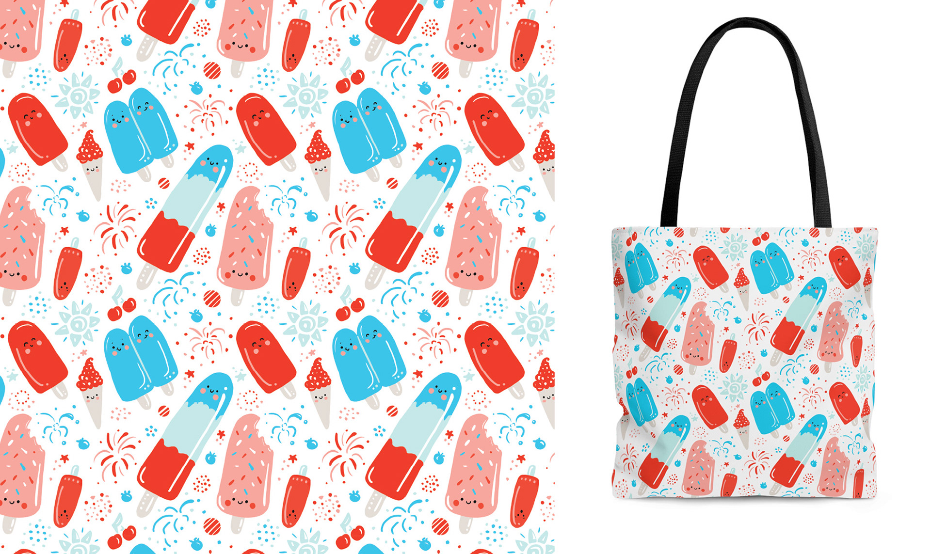 Summer Popsicle Pattern