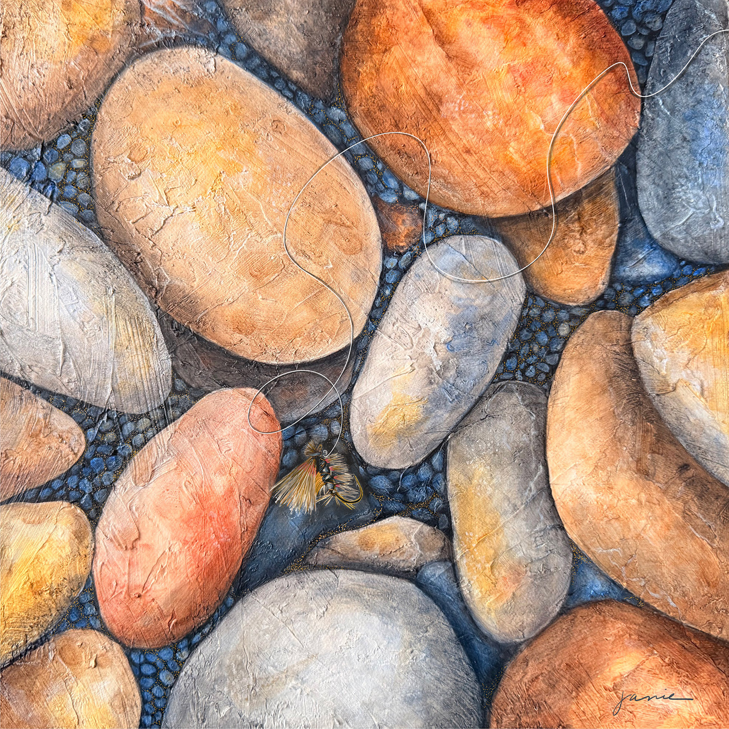 Fly rocks 12x12