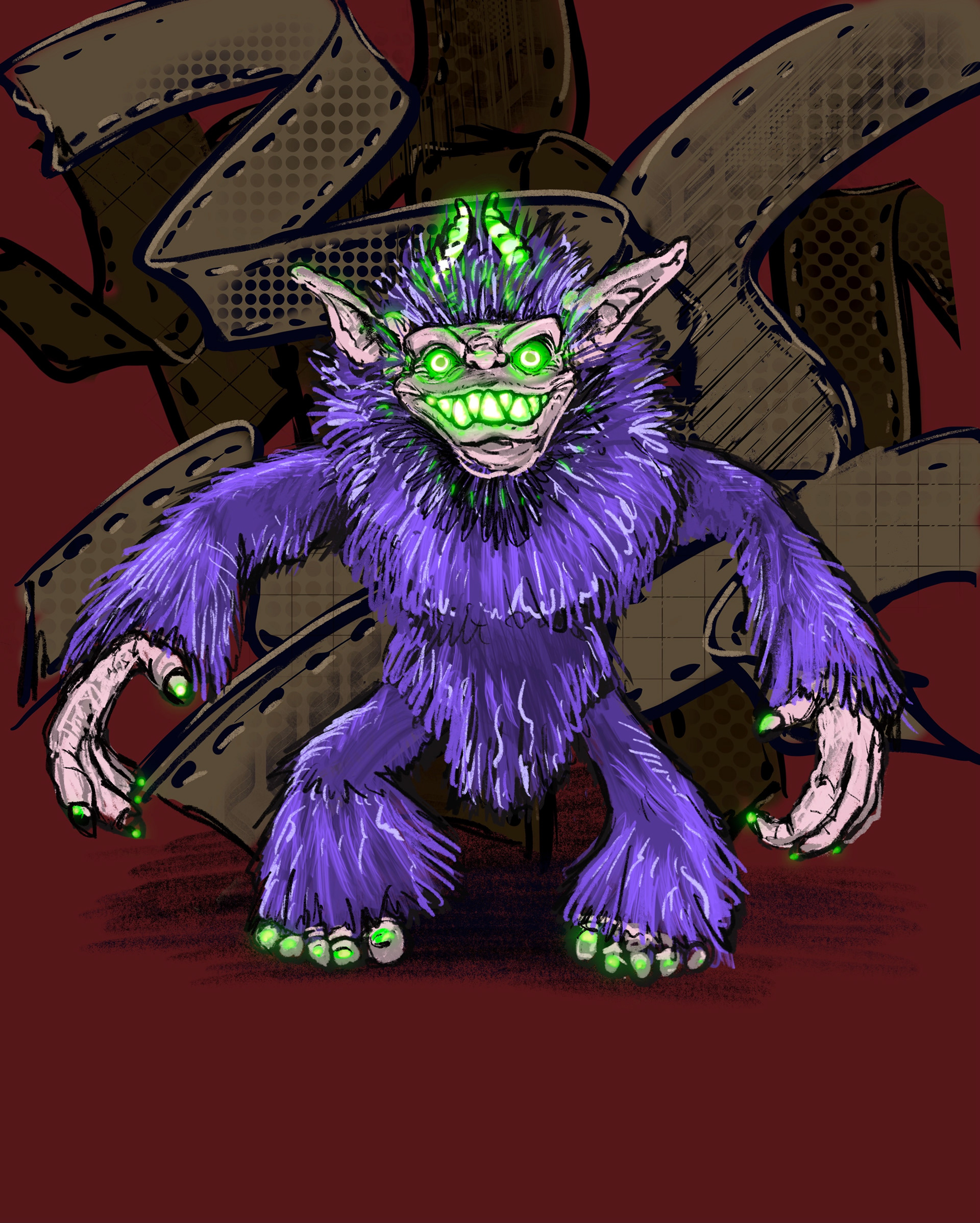Short Films: Melvin The Devourer: Stop Motion Creature.