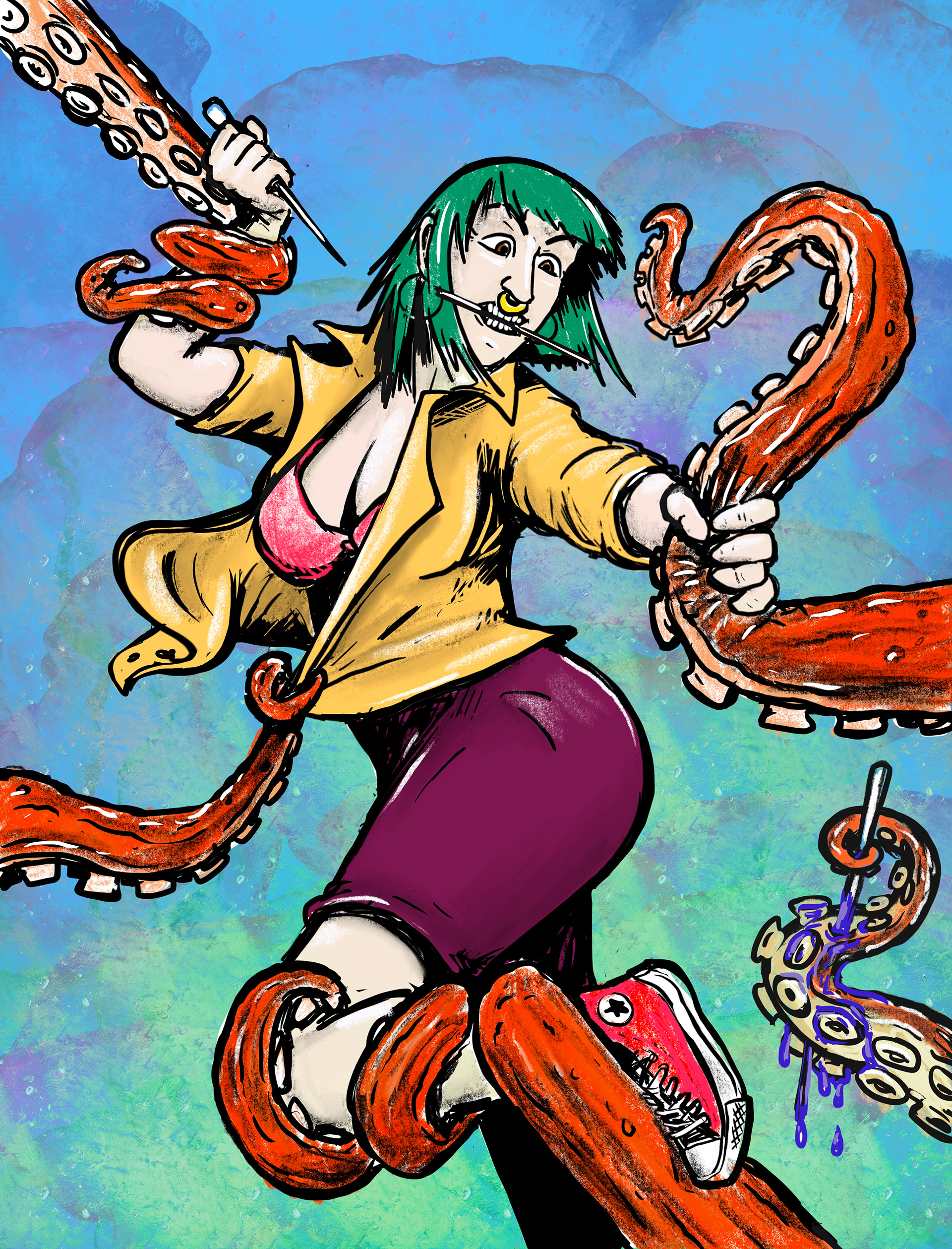 Custom Portrait for Valentines Day.