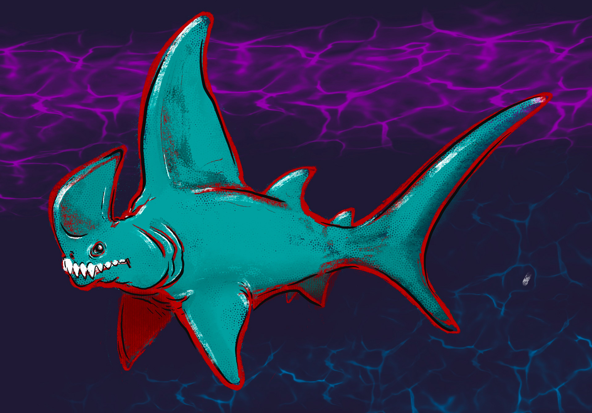 Custom Sticker for Scuba Diving Team.