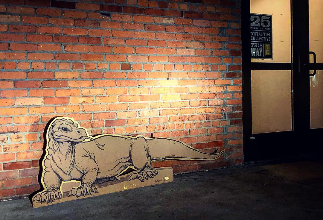 Rochester Komodo Dragons. Placed these life sized creatures around the city in conjuncture with local awards event.