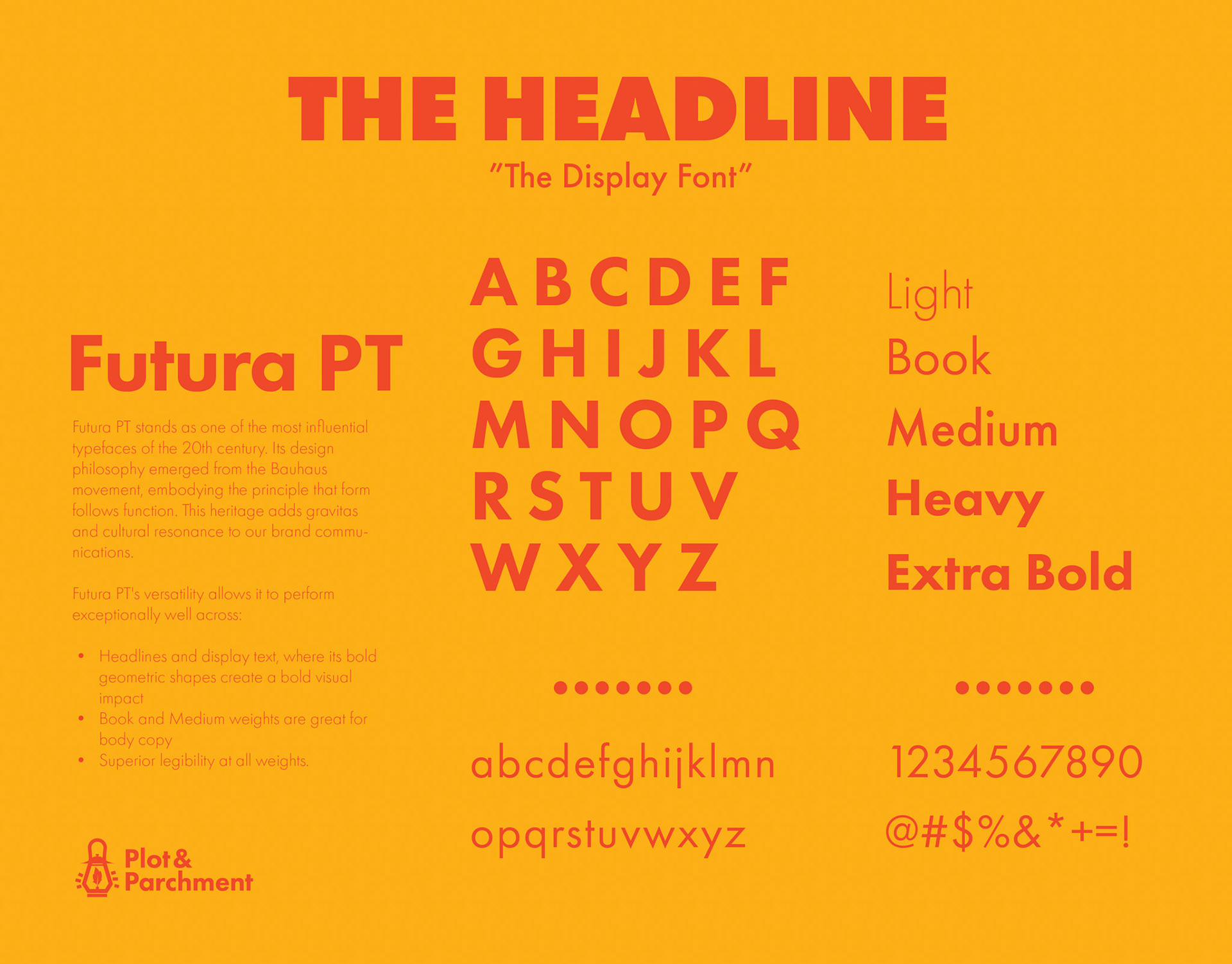 Brand Guidelines - Typography