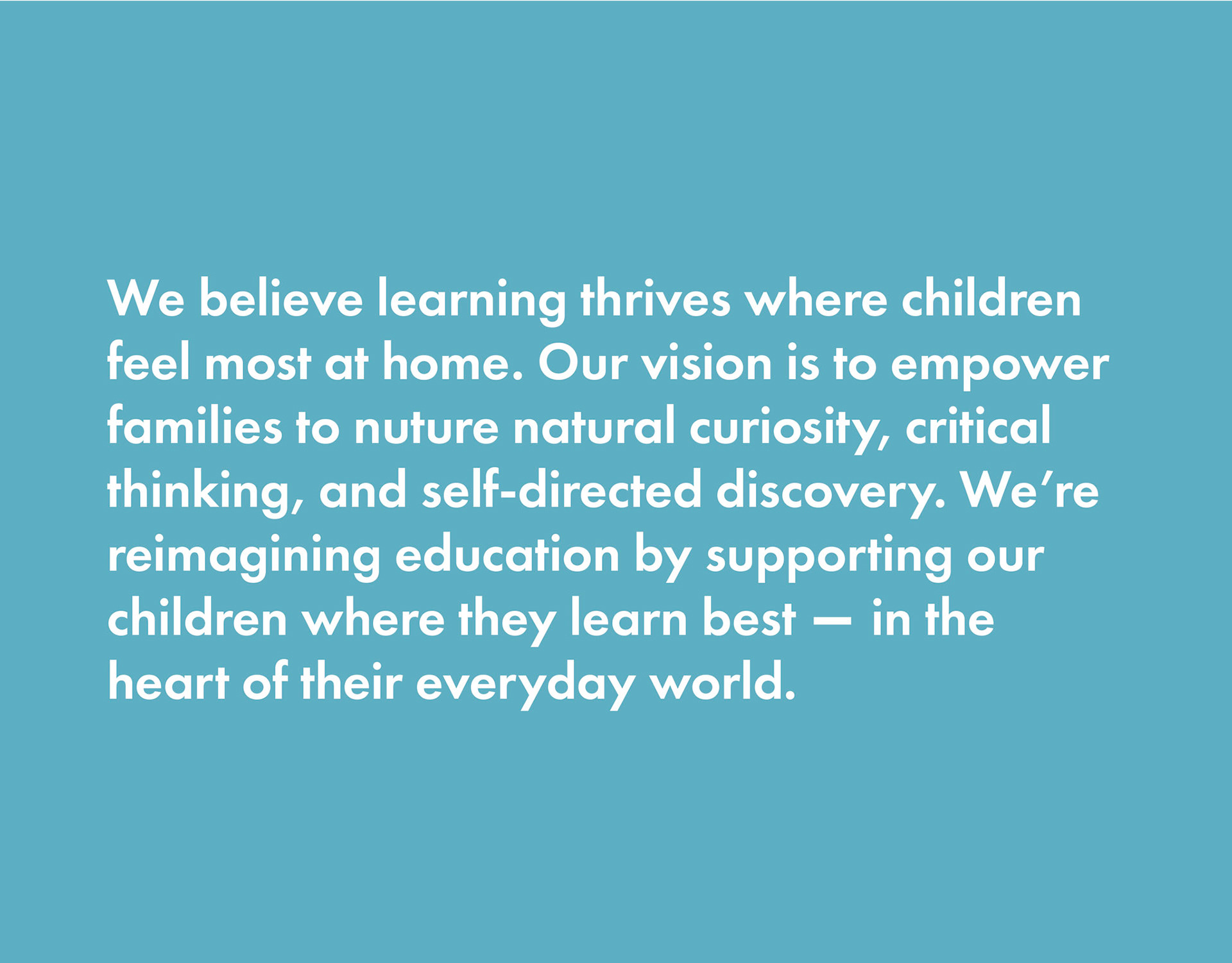 Brand Guidelines - Mission and vision