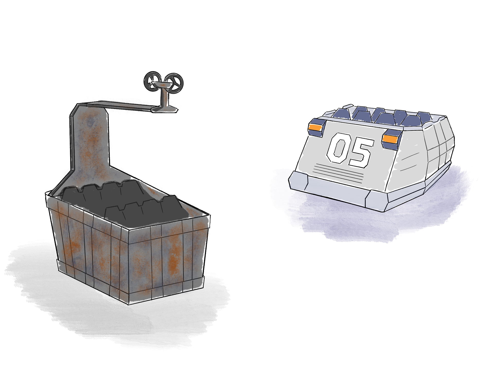 Possible ride vehicles